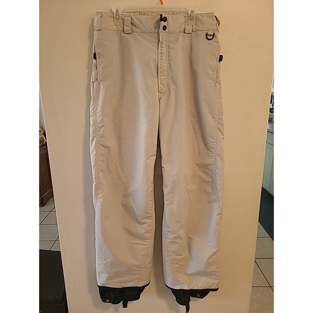 Womens Columbia Convert Ski Pants Med Off White